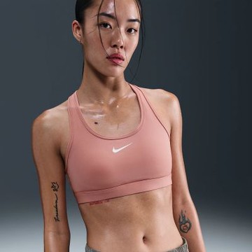 NIKE 運動內衣 女 AS W NK SWSH MED SPT BRA DX6822685