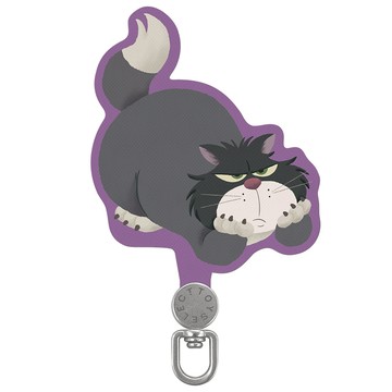 【TOYSELECT】Disney Cats And Dogs-厭世的魯斯佛款旋轉手機掛片/夾片