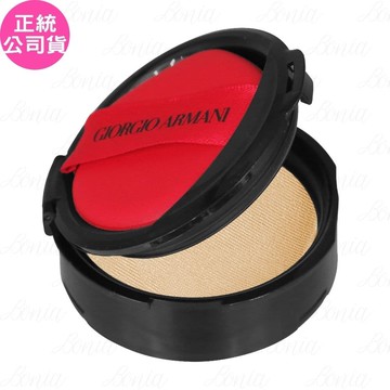 【Giorgio Armani 亞曼尼】完美絲絨持久氣墊粉蕊(15g)(公司貨)#3