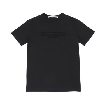 alexanderwang 仿舊Logo棉質平紋針織中性T袖