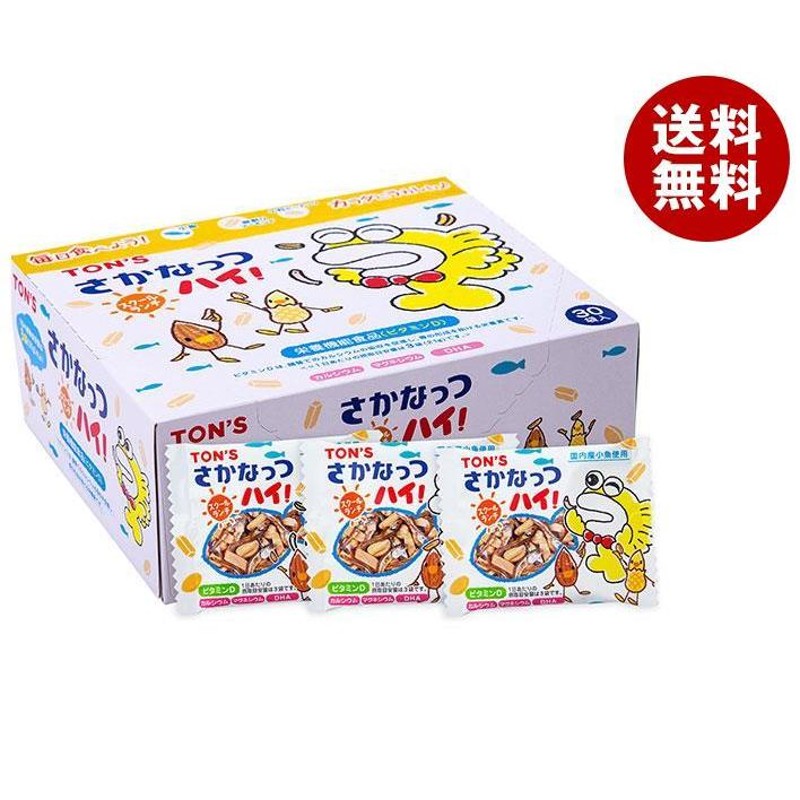 東洋ナッツ食品 TON'S スクールランチ さかなっつハイ! 7g×30袋入 LINEショッピング