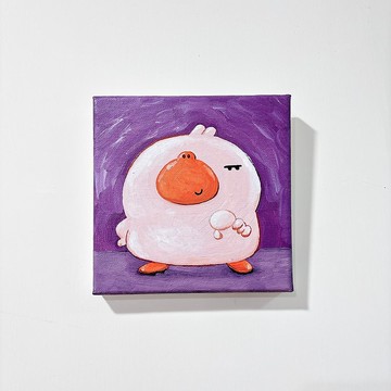 Hey you  嘿你/ 壓克力原創畫作