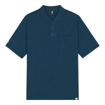 New Balance x Noritake Short Sleeve Polo Shirt 'Blue'