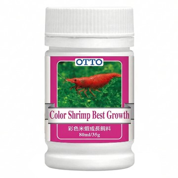 OTTO 彩色米蝦成長飼料  35g  1瓶