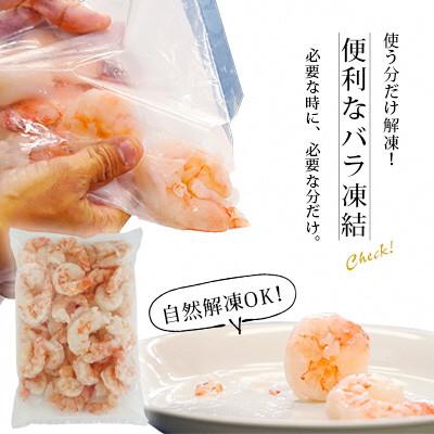 ふるさと納税 西尾市 背わた処理済　大型バナメイエビ(むきえび)正味重量1kg(約40尾)・K232-13