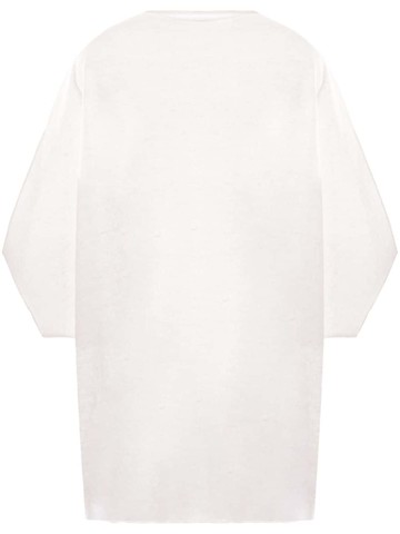 Dusan - drop-shoulder crew-neck top - women - Cashmere/Linen/Flax/Silk - One Size - White