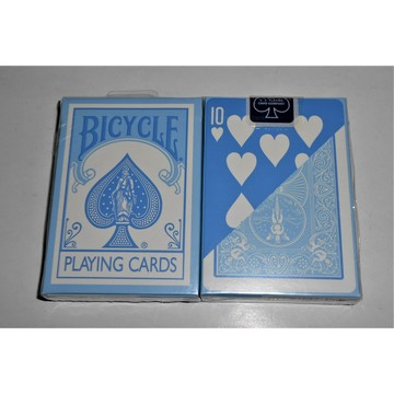 【USPCC 撲克】撲克牌BICYCLE 808 淡藍 紀念牌- S103220