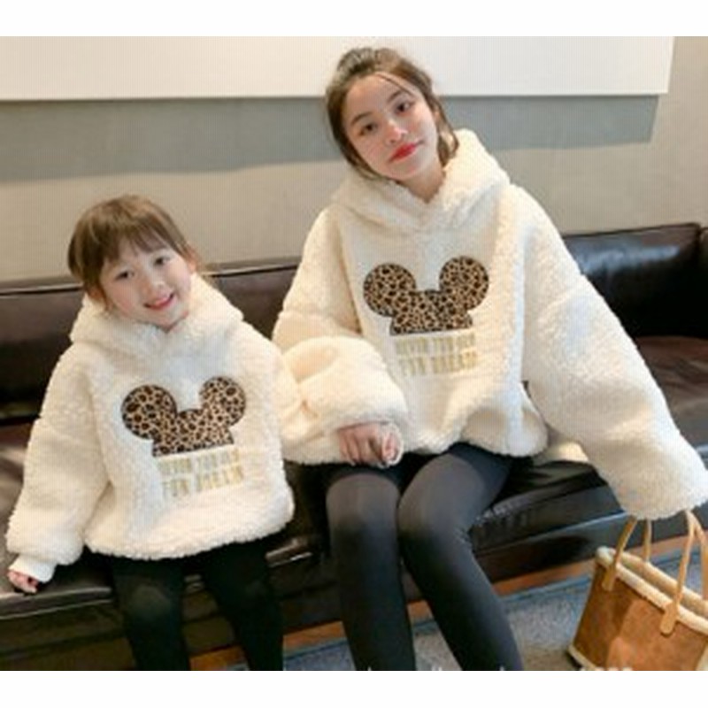 親子ペアパーカー お揃い 親子ペアルック 長袖 トップスお母さんと娘お揃い 親子おそろい服 可愛い ミッキー柄 暖かい 裏起毛 通販 Lineポイント最大1 0 Get Lineショッピング