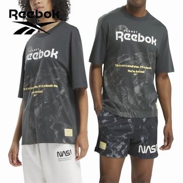 【REEBOK】 NASA 聯名款 MOON TEE 短袖上衣_男/女_100207587官方旗艦店