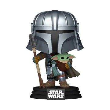 【超萌行銷】FUNKO POP #772 星際大戰 SWI- Mandalorian w/Grogu FN85188
