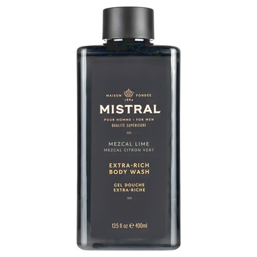 MISTRAL BODY 龍舌蘭萊姆 二合一洗髮沐浴露 400ml  1瓶