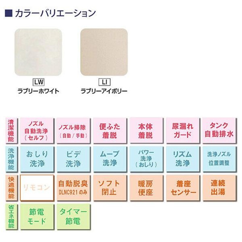 温水洗浄便座 袖付きタイプ 脱臭機能なし アサヒ衛陶 サンウォッシュ 貯湯式 DLAL911 送料無料 | LINEブランドカタログ