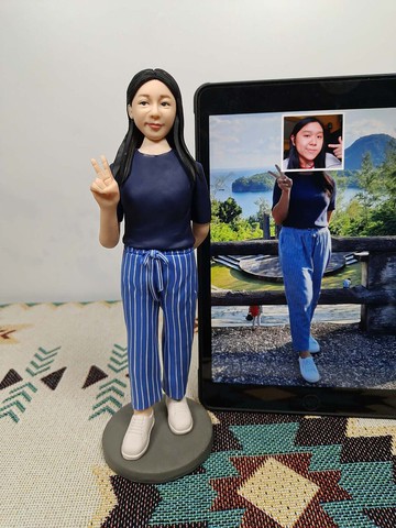 客制化人物公仔 人偶 3D人像畫 似顏繪 肖像 定制 生日 紀念 禮物
