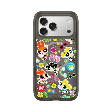 iPhone 17 Pro Max AirX 本質黑 - The Powerpuff Girls 飛天小女警 - 可愛小女警貼紙款