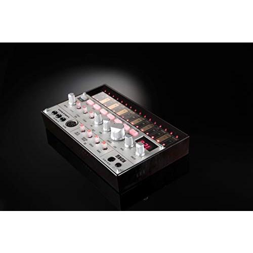 KORG アナログ ベースマシン volca bass 16ステップシーケンサー 電池駆動 スピーカー内蔵 ヘッドフォン使用可 どこでも使えるコ