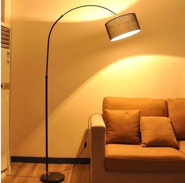 落地燈釣魚客廳臥室書房床頭網紅氛圍北歐極簡輕奢ins風沙發台燈