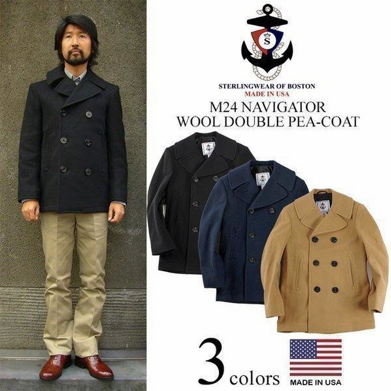 スターリングウェア ピーコート NAVY PEACOAT M21-