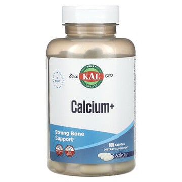 KAL, 鈣+，100 粒軟膠囊
