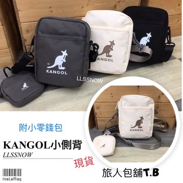 🔥限時優惠！！KANGOL 袋鼠  潮流側背小包 小帥包 側背包 小包 尼龍側背包 斜背包 男生包包 女生包包 (現貨)
