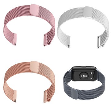 【米蘭尼斯】Garmin Legacy Hero 驚奇隊長 錶帶寬度 18mm 智能手錶 磁吸 不鏽鋼 金屬 錶帶