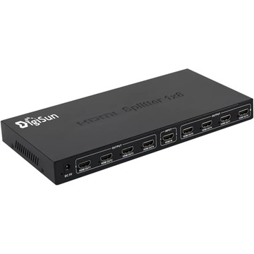 DigiSun VH718 4K2K 1x8 HDMI 一進八出影音分配器