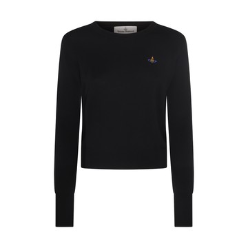 Vivienne Westwood - Black Cotton-wool Blend Jumper