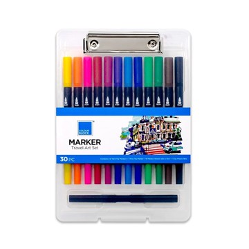 *【COLOUR BLOCK】12色 雙頭彩繪麥克筆插畫組(CB11A1-30)