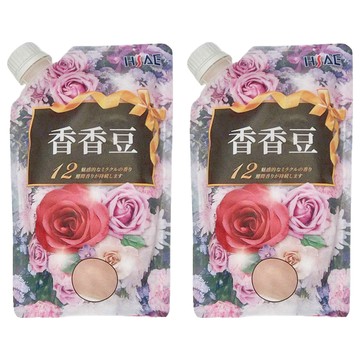 HSAE 衣物香香豆，持香12週，洗衣添加，散發清新玫瑰香  130g  2包