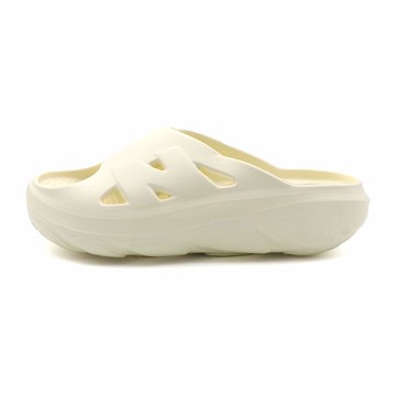 New Balance Fresh Foam 米黃 緩震 休閒 涼拖鞋 男女款 B5858 (RCVRYSC1)