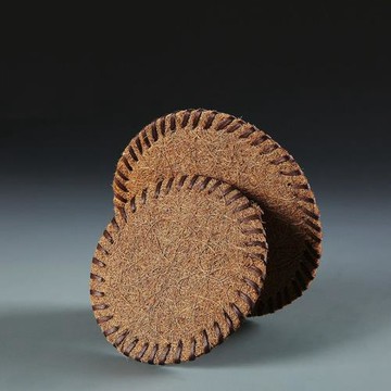 棕墊麻棕杯墊加厚手工茶墊紫砂壺承墊茶杯托編織隔熱茶道零配件