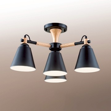 E27 北歐風半吸頂四燈 B188-53-12-1712