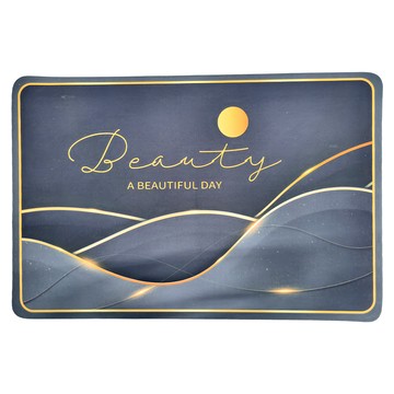 奢華軟式速乾硅藻土地墊  60 x 40cm  夜幕星沙