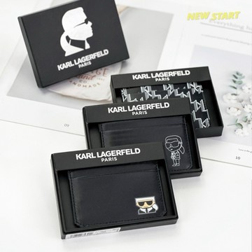【New START精品服飾-員林】Karl Lagerfeld 卡爾 信用卡夾 卡片夾 禮盒 盒裝 名片夾