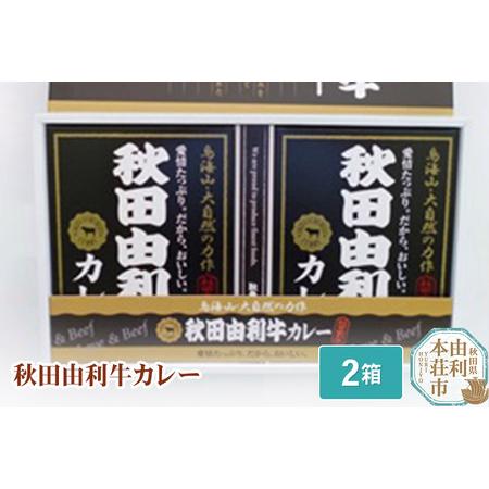 ふるさと納税 秋田由利牛カレー 2箱セット 秋田県由利本荘市