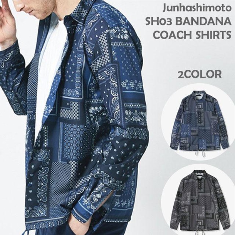 ジュンハシモト コーチジャケット Junhashimoto SH03 BANDANA COACH