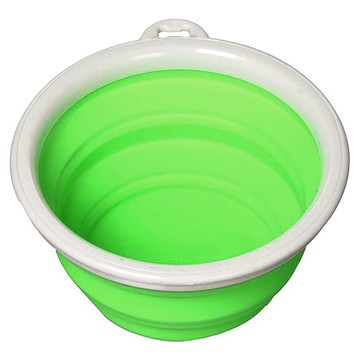 Petmate bamboo 伸縮摺疊碗  方便攜帶  輕巧便利  DK-102821  1個