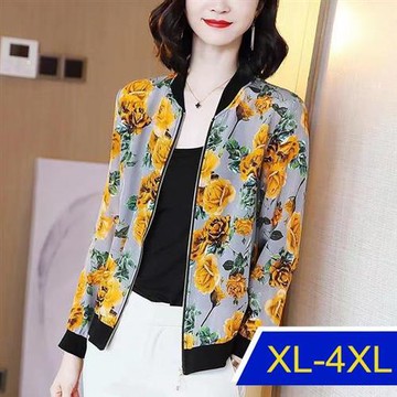 【韓國K.W.】狂野吮吻換季防曬輕薄透氣外套(防曬外套 涼感外套 短外套 )