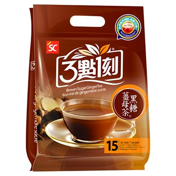 3點1刻 黑糖薑母茶  15g  15包  1袋