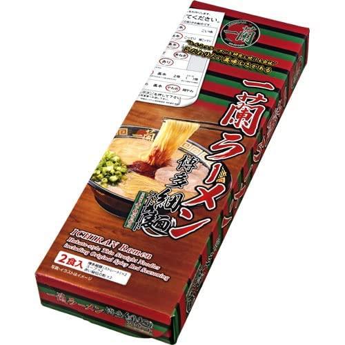 一蘭ラーメン　博多細麺2食