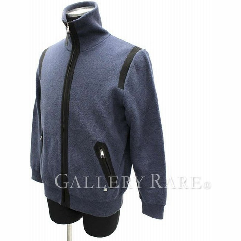 新しいコレクション ルイヴィトン Louis Vuitton サイズ50 Xl メンズ 美品 黒 レザー ジップアップ 13aw Seal限定商品 Theblindtigerslidell Com