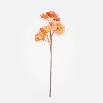 Flora芙蘿拉花插三色堇74cm 粉黃