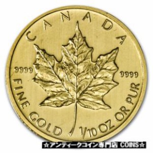 アンティークコイン Canada oz Gold Maple Leaf BU SKU