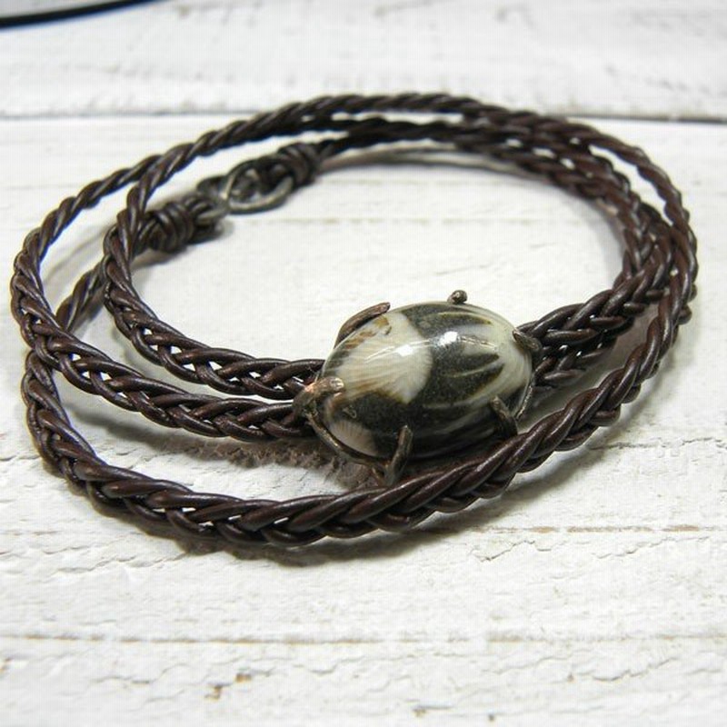 オリジナルシルバーアクセサリー Mikks フォッシルコーラル 珊瑚の化石 のブレス Mk B002 シルバー 手作り 通販 Lineポイント最大0 5 Get Lineショッピング