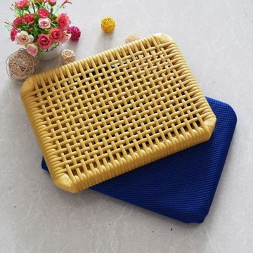 夏天制衣廠服裝廠員工坐墊四季學生塑料椅子板凳座墊透氣屁股墊子