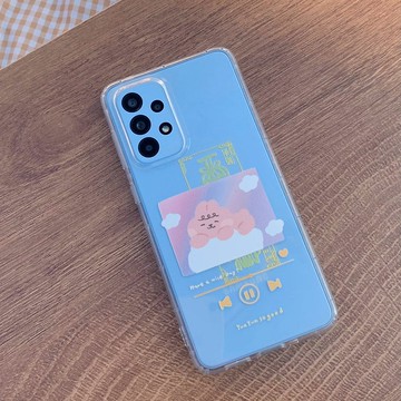 聯名 YunYun插畫所 小飛兔的休閒時刻 防摔手機殼 YYAA04