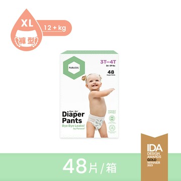 【Parasol】Clear + Dry 新科技水凝果凍褲-工藝升級版 5號/XL 禮盒組 (48片)