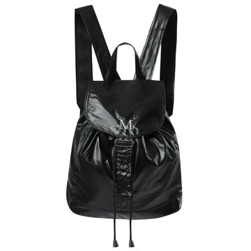 韓國 MUCENT GLOSSY MINI BACKPACK 光澤感防水迷你後背包 黑色 BLACK
