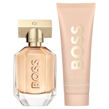 HUGO BOSS 晶鑽情人女性香氛禮盒2件組 淡香精30ml + 身體乳50ml  1套