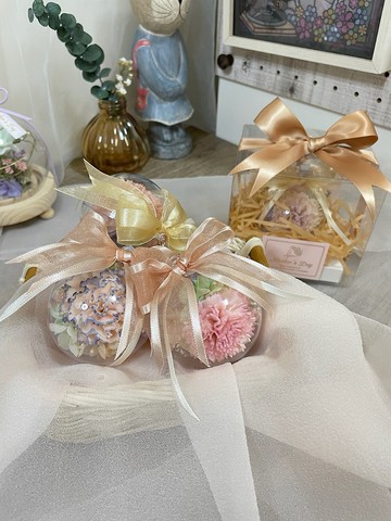 【預購】母親節禮物/康乃馨鑰匙圈/索拉花鑰匙圈