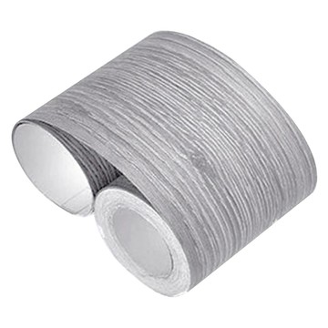 踢腳線 PVC踢腳板壁貼  灰胡桃木  1張